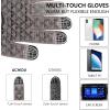 image:imageAchiou Winter Gloves Glove for Men Women Upgraded Touch Screen Texting Warm Running with Thermal Soft Knit LiningPrairie Sand
