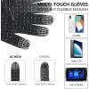 image:imageAchiou Winter Gloves Glove for Men Women Upgraded Touch Screen Texting Warm Running with Thermal Soft Knit LiningShade Gray